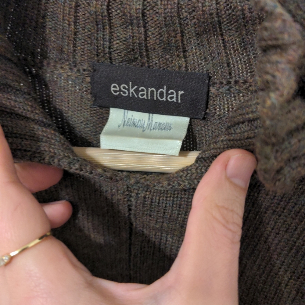 Eskandar Neiman Marcus 100% merino wool pullover sweater - Picture 2 of 7